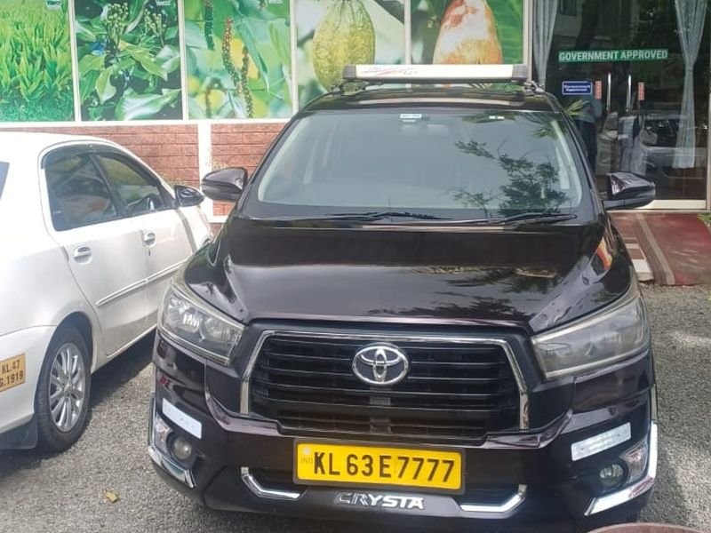 Black taxi sedan