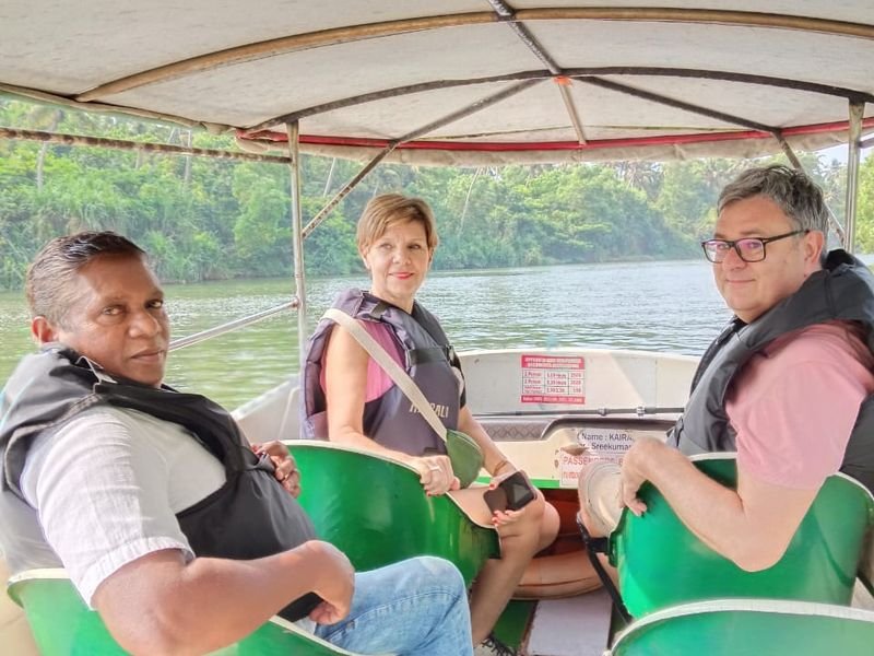 Boat ride at Thekkady