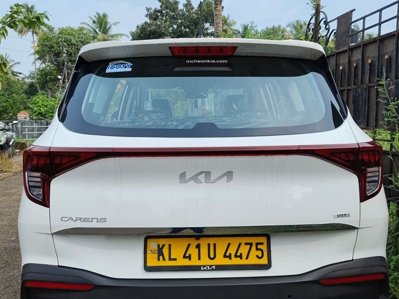 Kia taxi back view