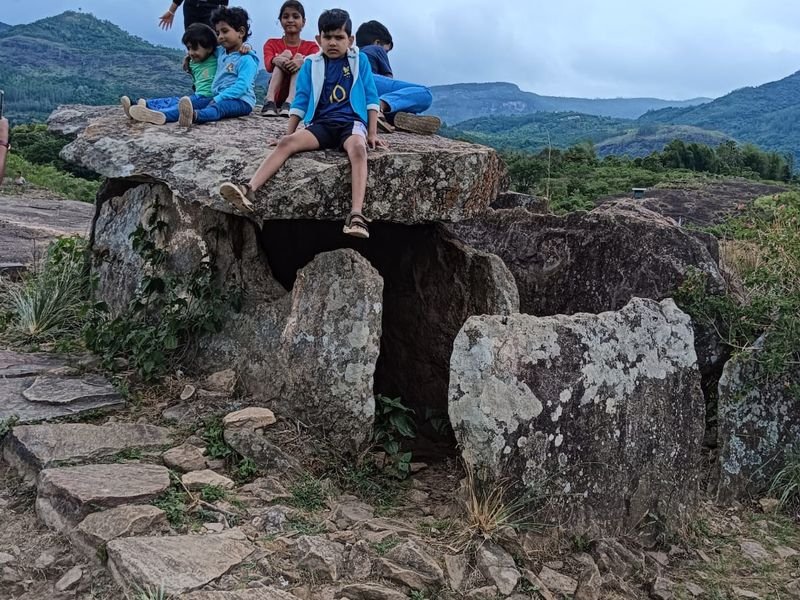 Kids chilling at munnar