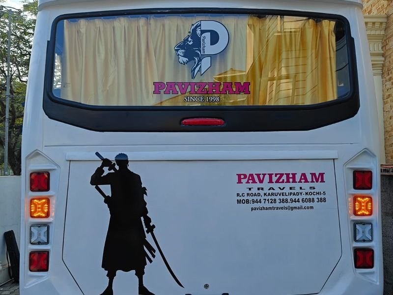 Pavizham bus back side