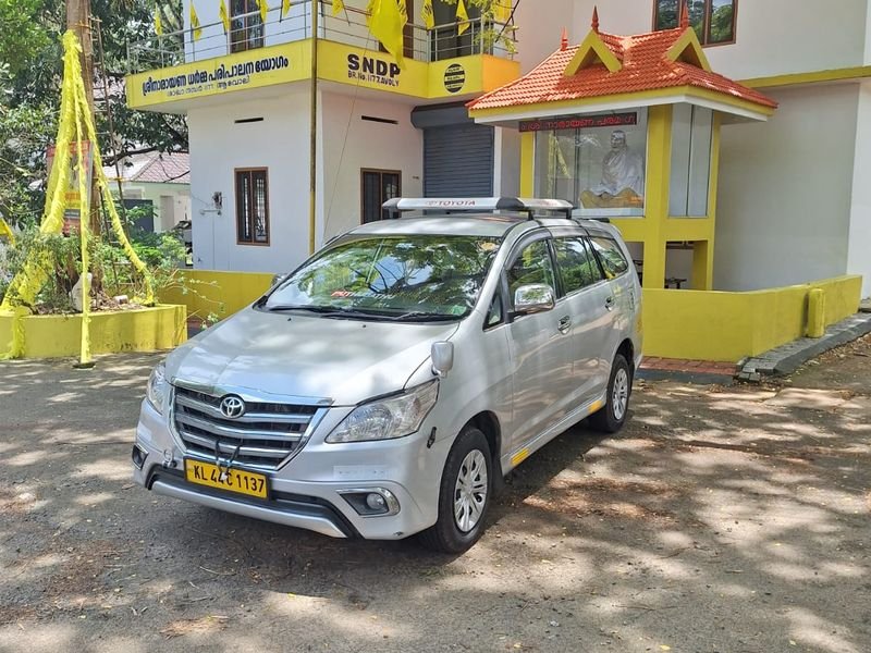 SUV taxi parked