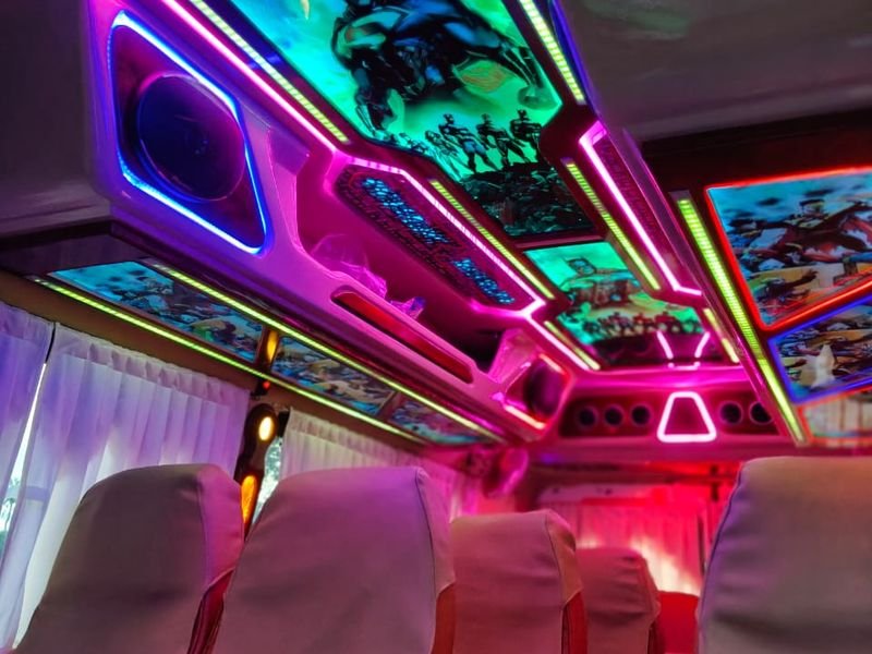 Tempo traveller inside 4