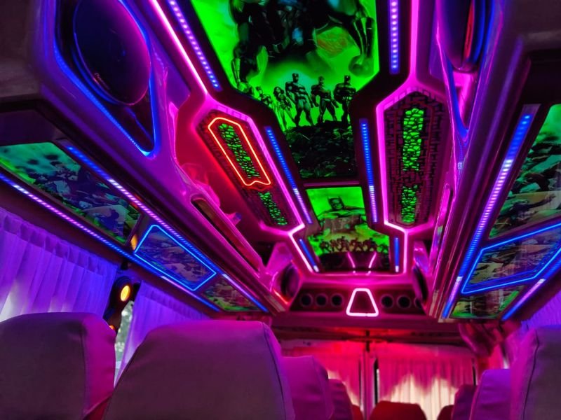 Tempo traveller inside 5