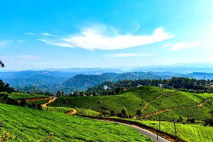 Munnar scenic road